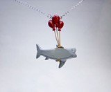Shark Learns to Fly Necklace