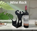 Strong Man Wine Holder