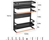 Magnetic Refrigerator Rack