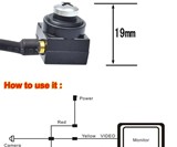 Mini CCTV Screw Camera