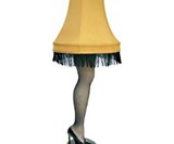 A Christmas Story Leg Lamp