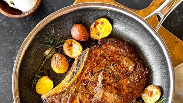Cooksy Hex Surface Hybrid Frying Pan