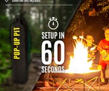 Campfire Defender Pop-Up Fire Pit