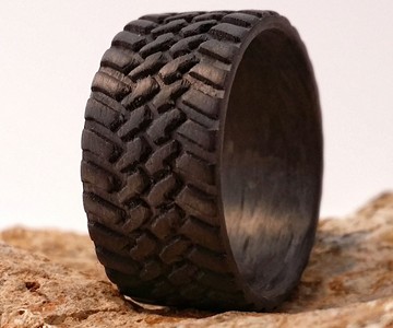 Carbon Fiber Tire Tread Rings Carbon Fiber Tire Tread Rings