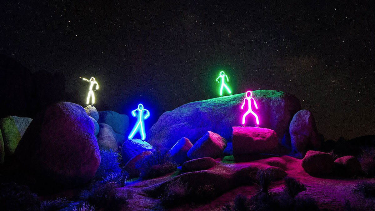 LED Stick Figure Costumes LED Stick Figure Costumes