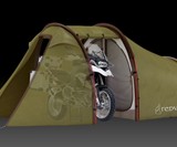 Atacama Expedition Motorcycle Tent