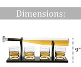 Baseball Bat Whiskey Decanter
