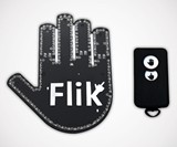 FLIK Middle Finger Car Windshield Light