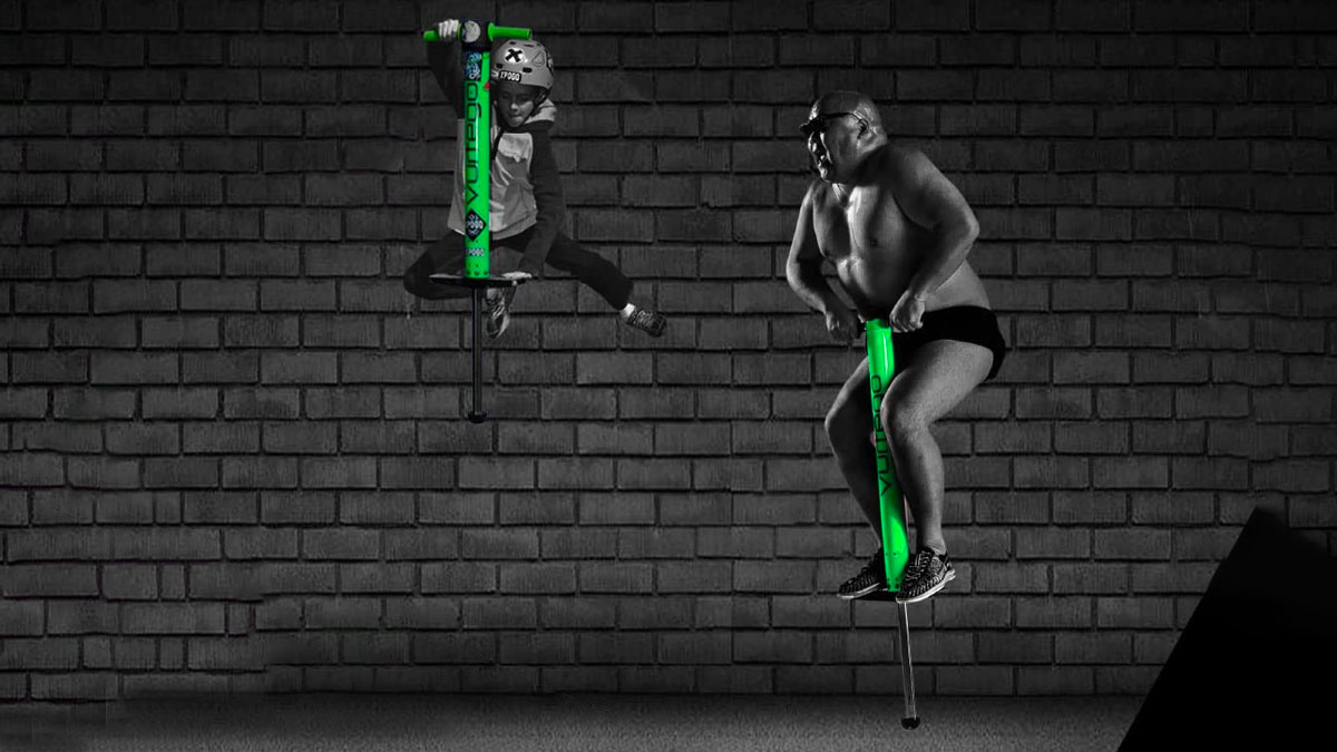 Vurtego V4 Pro - Air-Powered Adult Pogo Stick Vurtego V4 Pro - Air-Powered Adult Pogo Stick