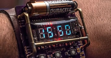ChronodeVFD: Cyberpunk Wristwatch ChronodeVFD: Cyberpunk Wristwatch