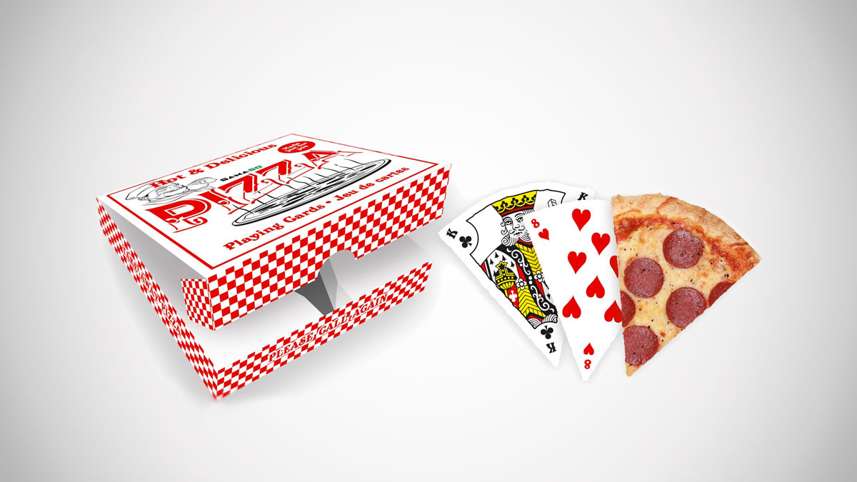 Pizza Playing Cards Pizza Playing Cards