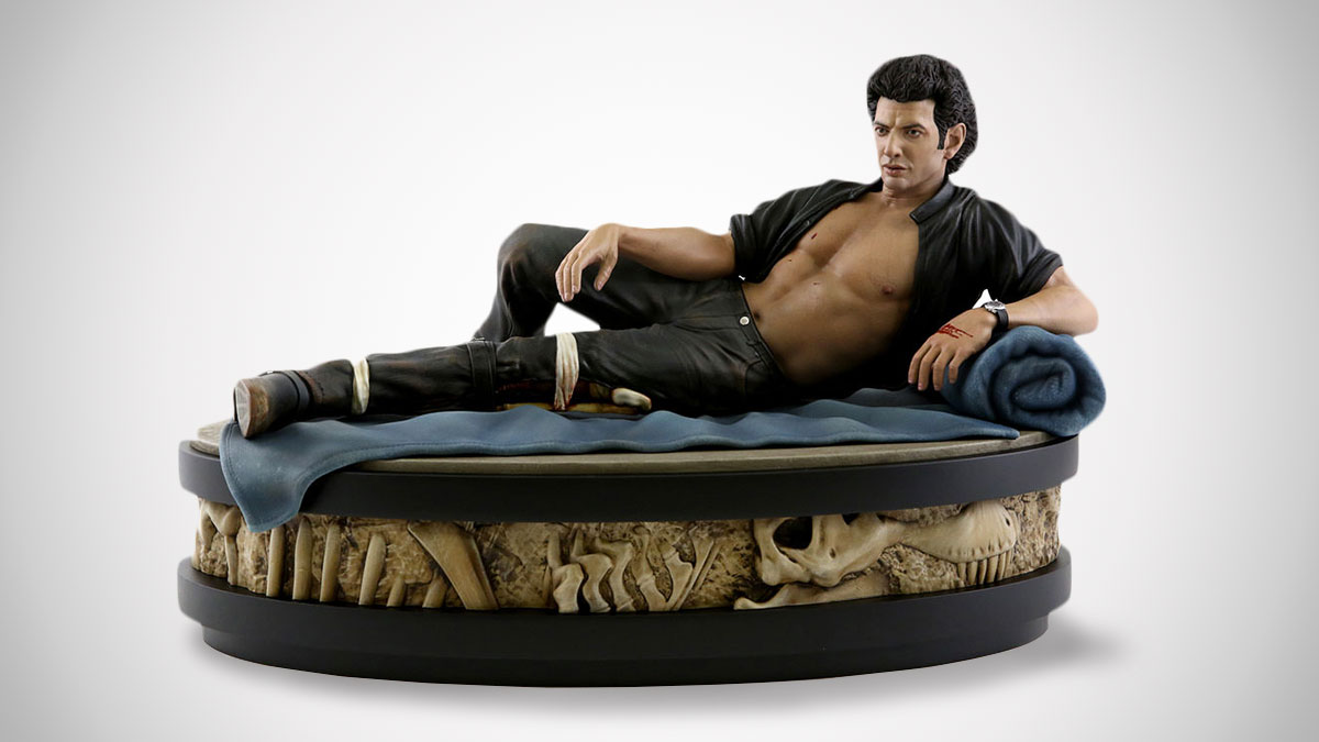 Jurassic Park Dr. Ian Malcolm Statue
