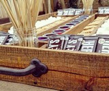 Giant Wood S'mores Station