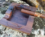 Handmade Walnut Cigar Ashtrays