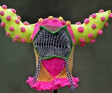 Monster Ski Masks - Pink Polka-Dotted S&M