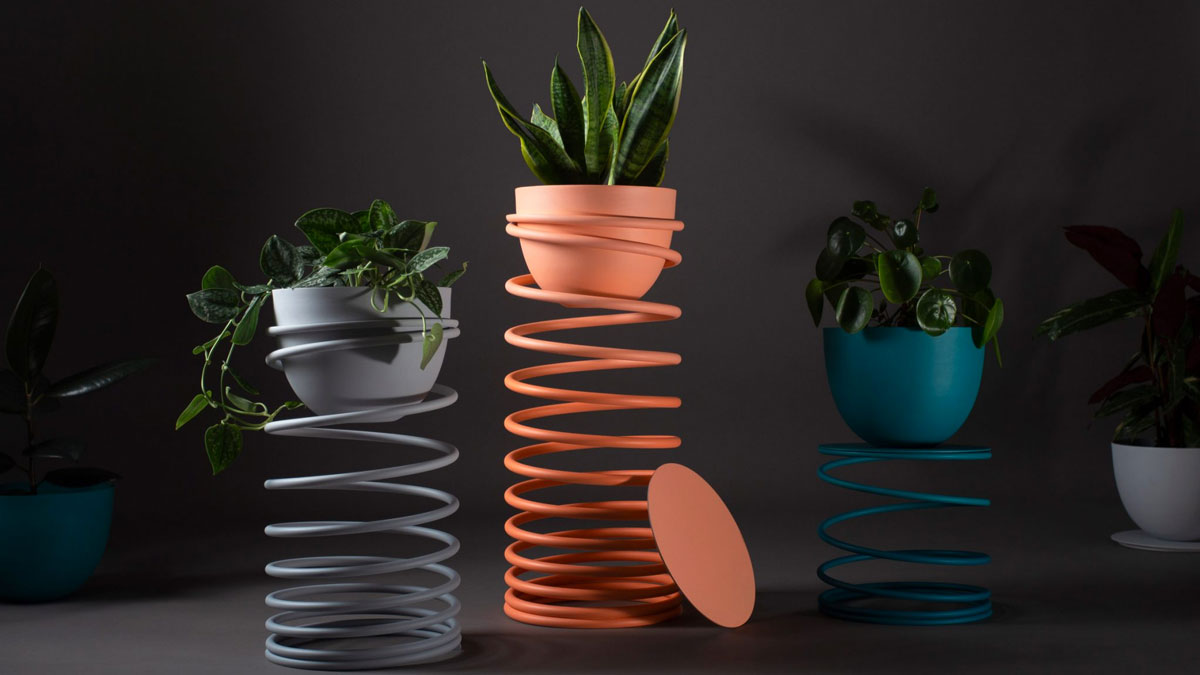 Slinky Planter Slinky Planter