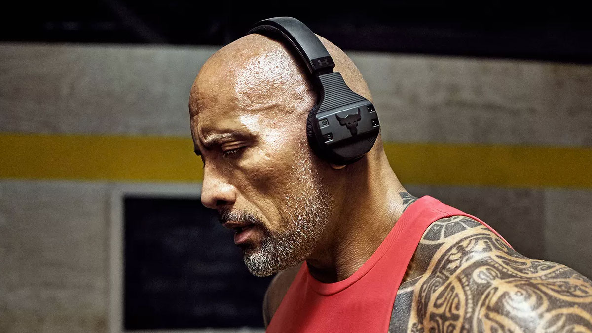 Project Rock UA Sport Waterproof Wireless Headphones Project Rock UA Sport Waterproof Wireless Headphones