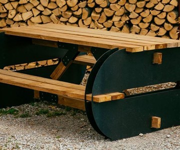 Pyro Modern Picnic Table DIY Kit