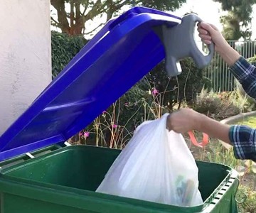 Lid-L-Buddy Touch-Free Trash Can & Dumpster Opener