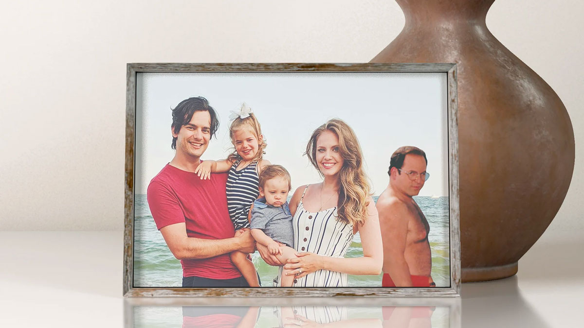 Personalized George Costanza Beach Photobomb Personalized George Costanza Beach Photobomb
