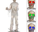 12' Haunted Living Lighted Animatronic Mummy