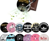 Record Player Car Air Freshener with Spinning Turntable