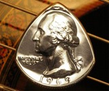 Quarter Guitar Pick