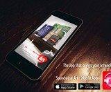 Layered Wood Soundwave Art & Mobile App
