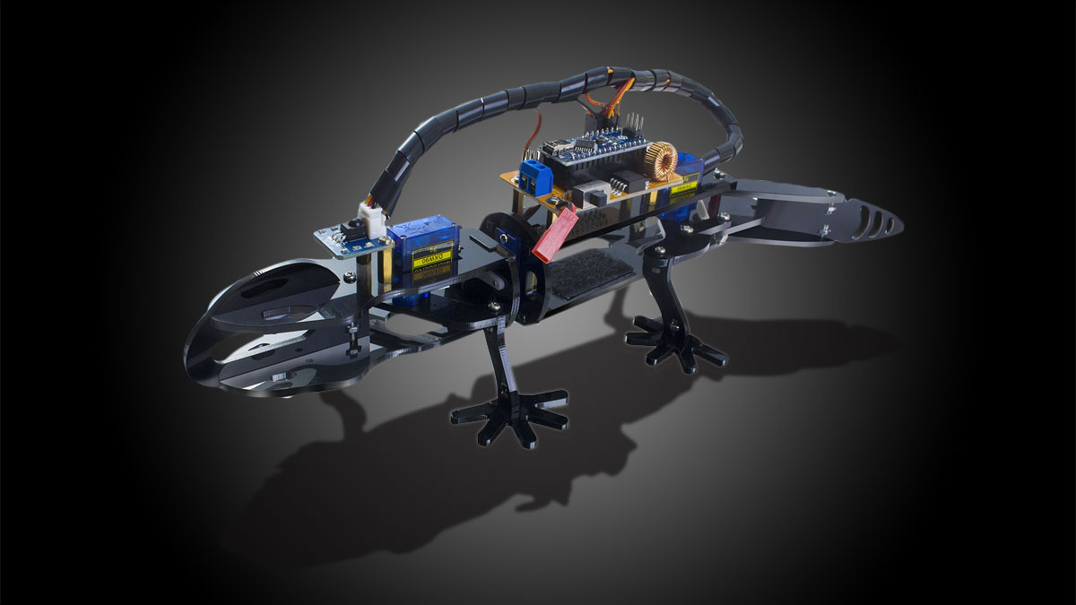DIY Bionic Robot Lizard