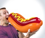 33-Pound Gummy Hot Dog