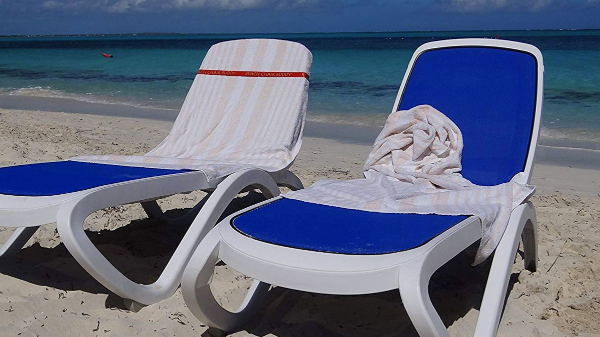 Beach Chair Buddy Towel Strap Beach Chair Buddy Towel Strap
