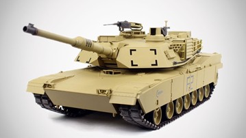 1/16 Scale M1A2 Abrams RC Airsoft Battle Tank