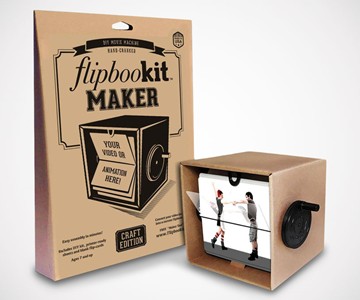 FlipBooKit Maker Kit - DIY Hand-Cranked Movie FlipBooKit Maker Kit - DIY Hand-Cranked Movie