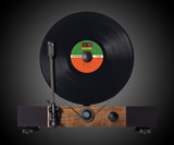 Floating Record Vertical Turntable