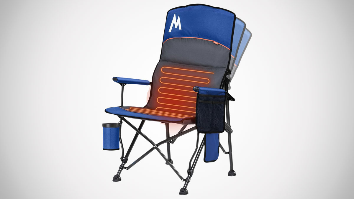 The Hot Seat Heated Portable Camp Chair The Hot Seat Heated Portable Camp Chair