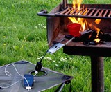 The FlameStower Fire-Powered Device Charger