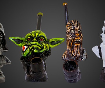 Handmade Star Wars Pipes