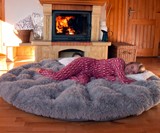 Giant Fluffy Floor Cushion