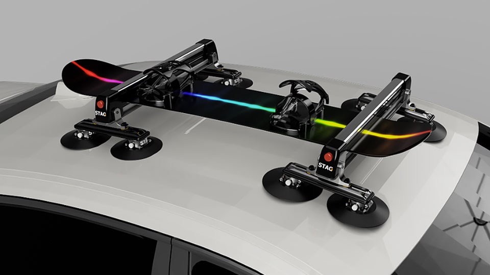 STAG Rack Multi-Sport Suction Cup Roof Rack
