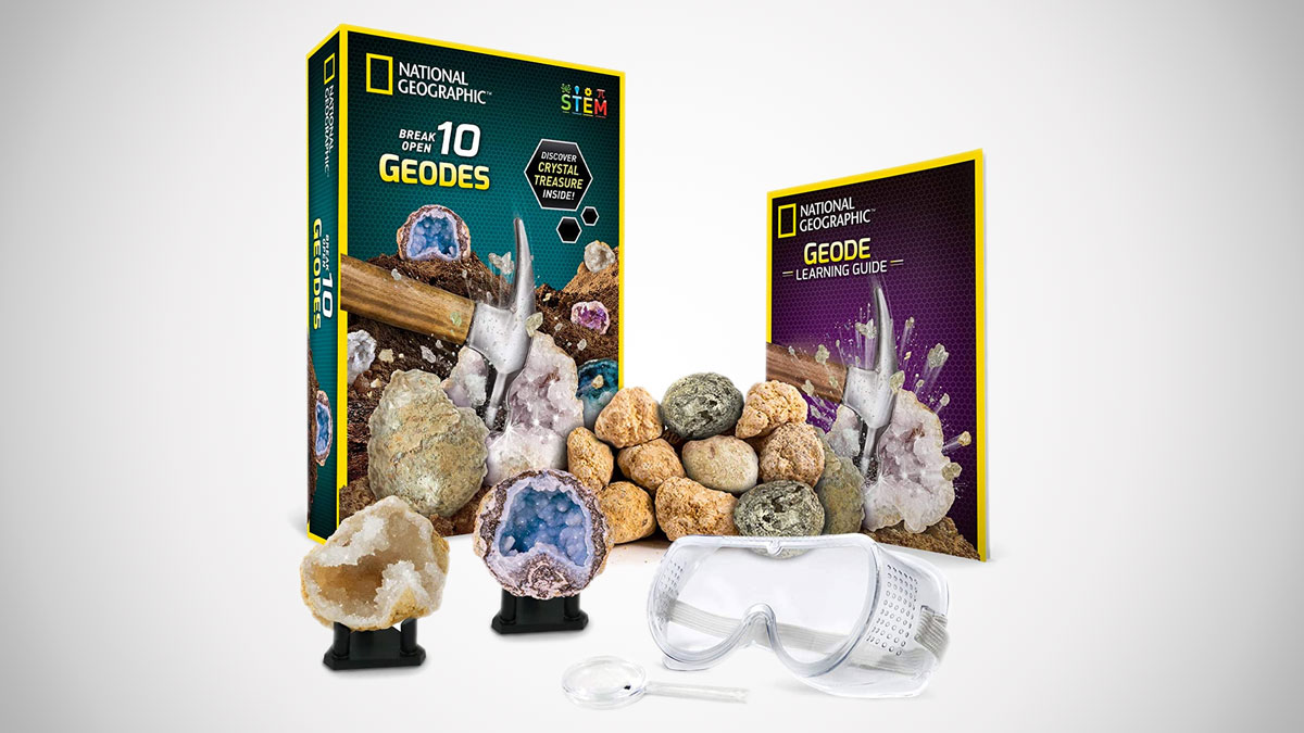 National Geographic Break Open Geodes Kit National Geographic Break Open Geodes Kit