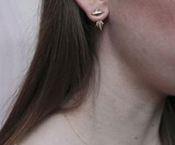 Alien Abduction UFO Earrings