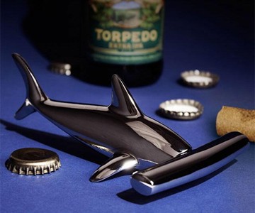 Hammerhead Shark Dual Bottle Opener Hammerhead Shark Dual Bottle Opener