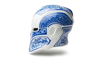 Iron Mando Porcelain Helmet Iron Mando Porcelain Helmet