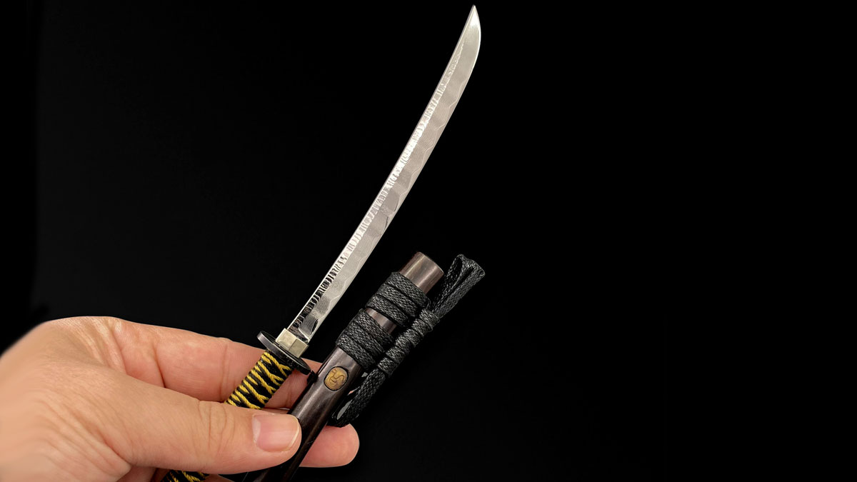 Musashi Damascus Steel Mini Samurai Letter Opener