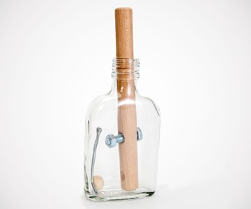 Bottled Frustration Brainteaser Puzzle Bottled Frustration Brainteaser Puzzle