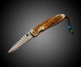 Stag Folding Knife