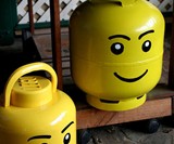 Propane Tank LEGO Head