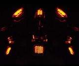Glowing Alchemist Helm Mask - Lights