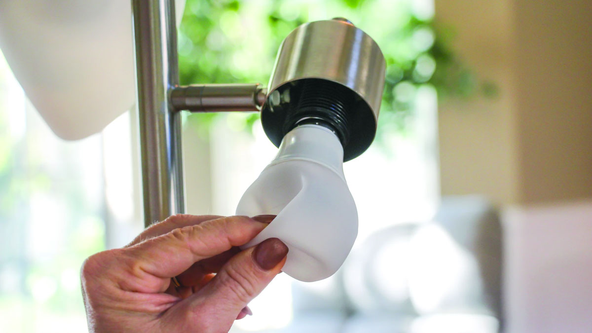 IncrediBulb Flexible, Shatterproof Light Bulb IncrediBulb Flexible, Shatterproof Light Bulb