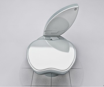 Apple iPoo Toilet Apple iPoo Toilet
